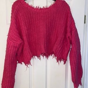 COPY - Wildfox Frayed Knit Sweater